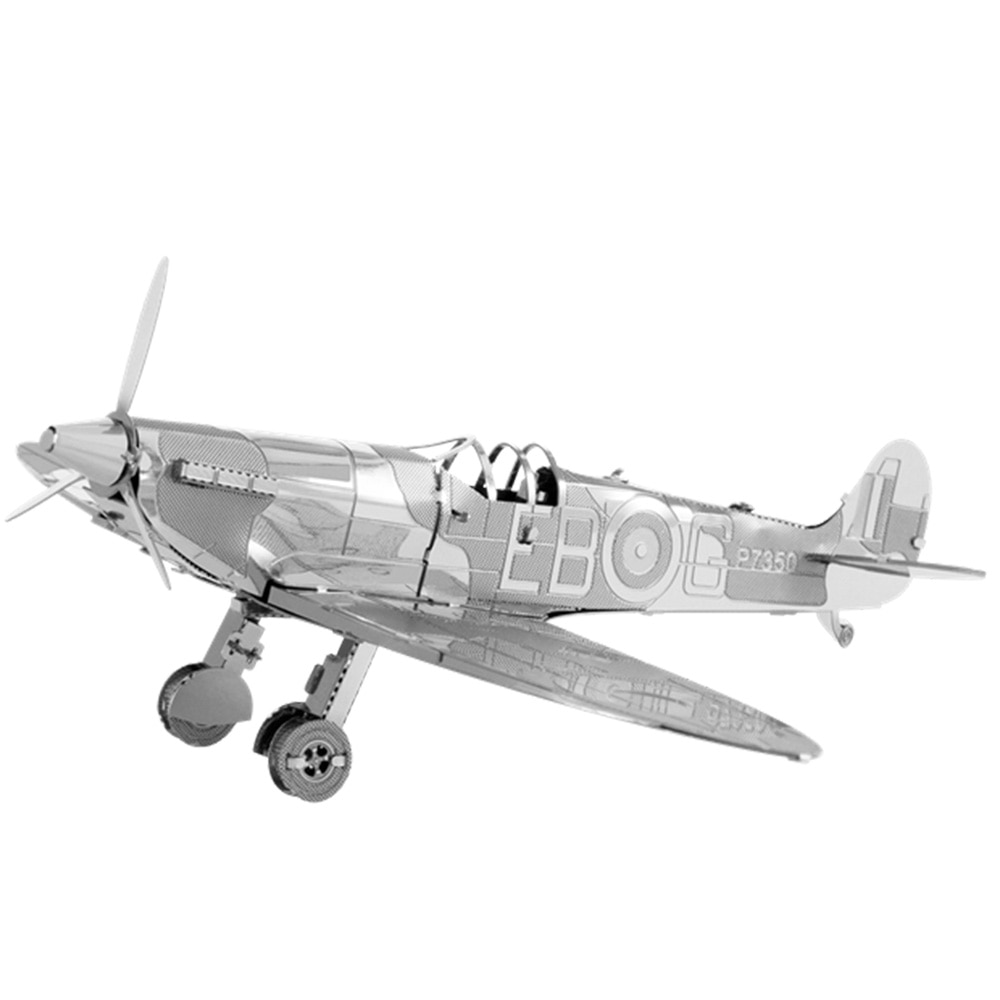 Metal Earth, 3D Model Kits, Metal, Art & School, Supermarine Spitfire, 266939
